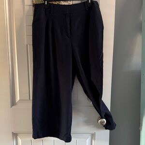 Cato Dark Blue Hi-Rise Trousers